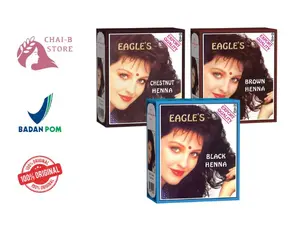 Henna Eagles Semir Rambut Best Seller HARGA DIBAWAH / 1 SASET