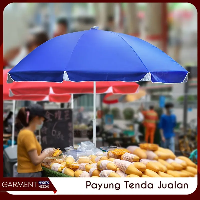 Payung Tenda Pelangi 180 cm Payung/ Payung Tenda 200 cm Jualan Taman Pantai 1