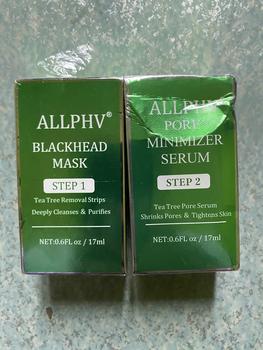 Product Review of Masker komedo AllPhv Blackhead Remover Mask Step 1 & Step 2 (Masker pembersih komedo) Treatment from W**u 0