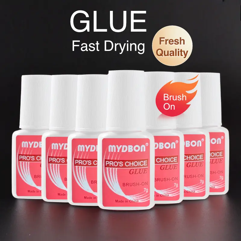 JOYME【SG Stock】Fast Drying Brush-On Glue 7g Professional Manicure Super Glue｜Fake Nail Tips and Nail Decorations Diamond Jewellery