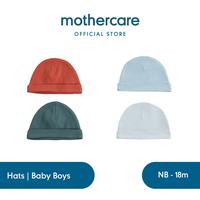 Gambar Mothercare 2 Pack Cotton Baby Hats Collection - Topi Bayi Laki-laki (Multi) - Blue, 1-3 Months dari Mothercare Indonesia Kota Administrasi Jakarta Utara 1 Tokopedia
