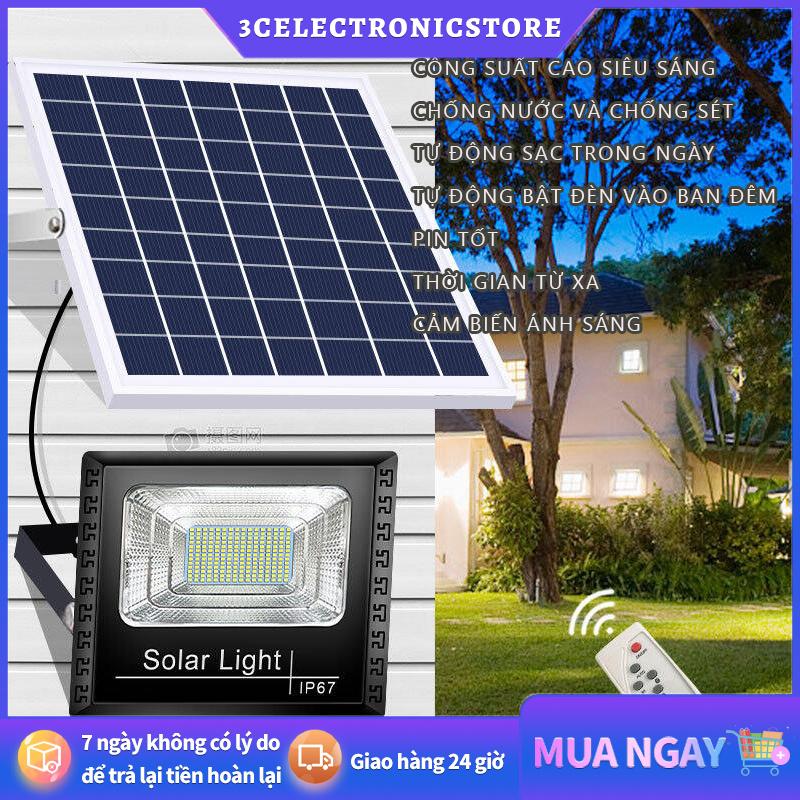 Solar Light Đèn Năng Lượng Mặt Trời 5000W Chống Nước IP68 Tự Động Bật Sáng 8-12 Giờ Pin 30000mAh Tiết Kiệm Điện 100% Chính Hãng Giao Hàng Toàn Quốc đèn năng lượng bóng đèn năng lượng mặt trời đèn mặt trời den nang luong mat troi đèn trang trí ngoài trời