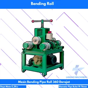 Mesin Bending Roll Pipa dan Hollow 360 Derajat
