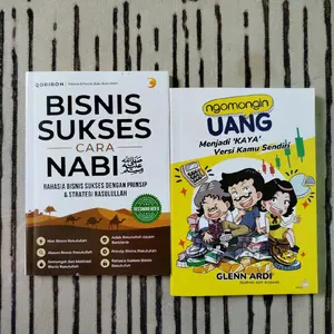 paket 2 buku best seller : NGOMONGIN UANG & BISNIS CARA NABI