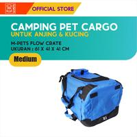 Gambar M-Pets Flow Crate Camping Pet Cargo Medium/ Kandang Travel Rangka Besi dari M-Pets Volk Pets Indonesia Kota Tangerang 1 Tokopedia