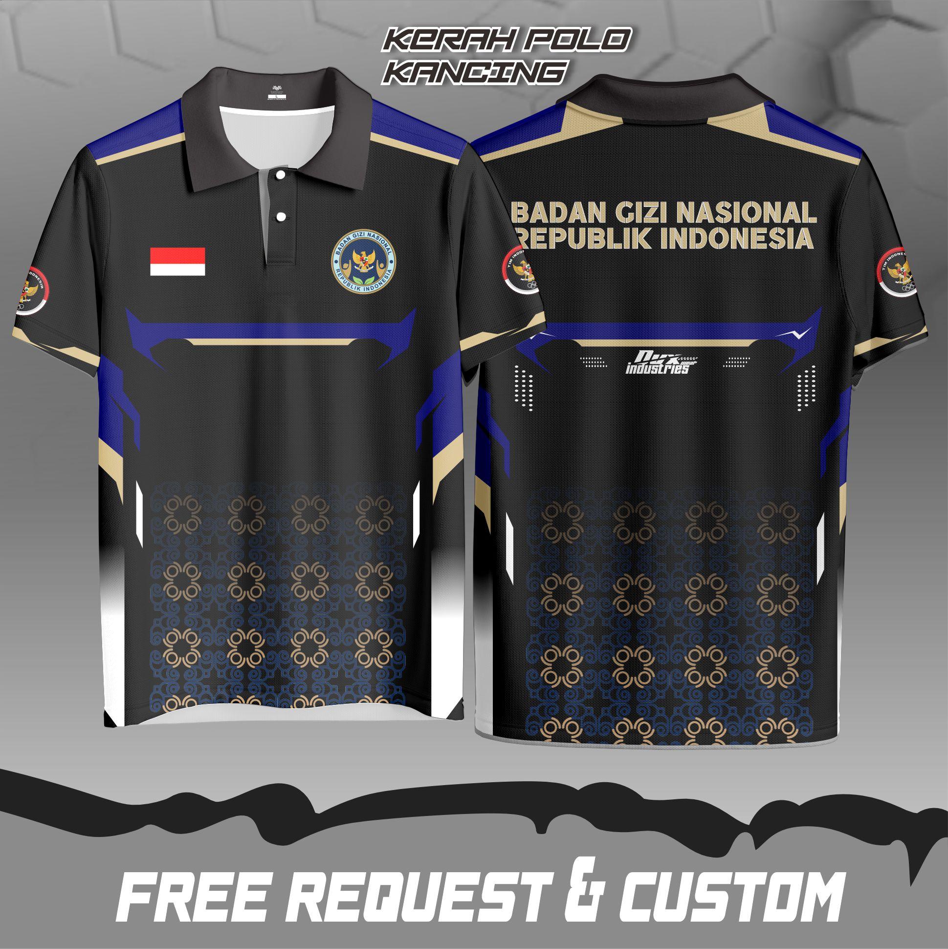JERSEY BADAN GIZI NASIONAL JERSEY BGN BEBAS CUSTOM REQUEST NOMOR PUNGGUNG SPONSOR DRY FIT SPPG JERSEY BADAN GIZI NASIONAL JERSEY BGN BEBAS CUSTOM REQUEST NOMOR PUNGGUNG SPONSOR DRY FIT SPPG