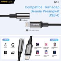 Gambar Hippo Kabel CONVERTER CLA-01 Lightning to DC Aux 3.5mm Audio Open Mic untuk Iphone 7 8 X XR 11 12 13 14 Pro Max Original Adapter dari Hippo Indonesia Kota Administrasi Jakarta Pusat 5 Tokopedia
