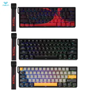[OFFICIAL] AULA WIN60/68 HE Keyboard Mechanical Magnetic Switch  60% 65% RT, [GARANSI RESMI 1 TAHUN] Keycaps Computer Extreme Response, Gaming , Wired Connection, Web Driver, 8K Returns - Garansi 1 Tahun Plastik Led Metal Plastic
