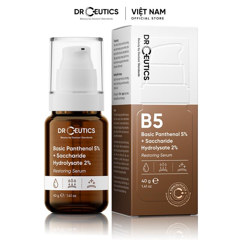 Chính hãng DrCeutics Serum Basic B5 - cấp ẩm làm dịu da.