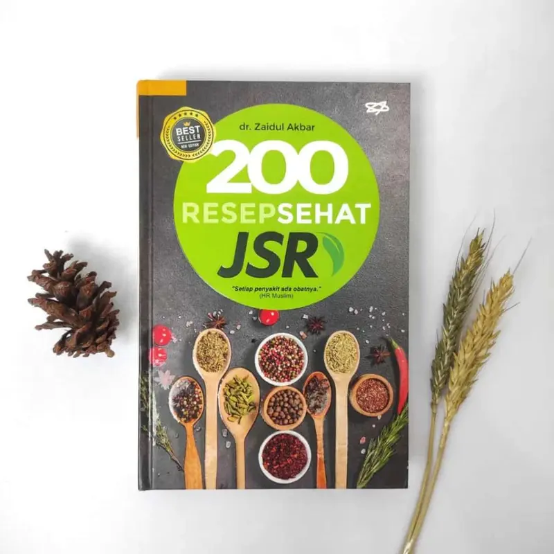 [TERLARIS & BISA COD] Buku 200 Resep Sehat JSR dr. Zaidul Akbar BONUS Parfum & Tasbih 3