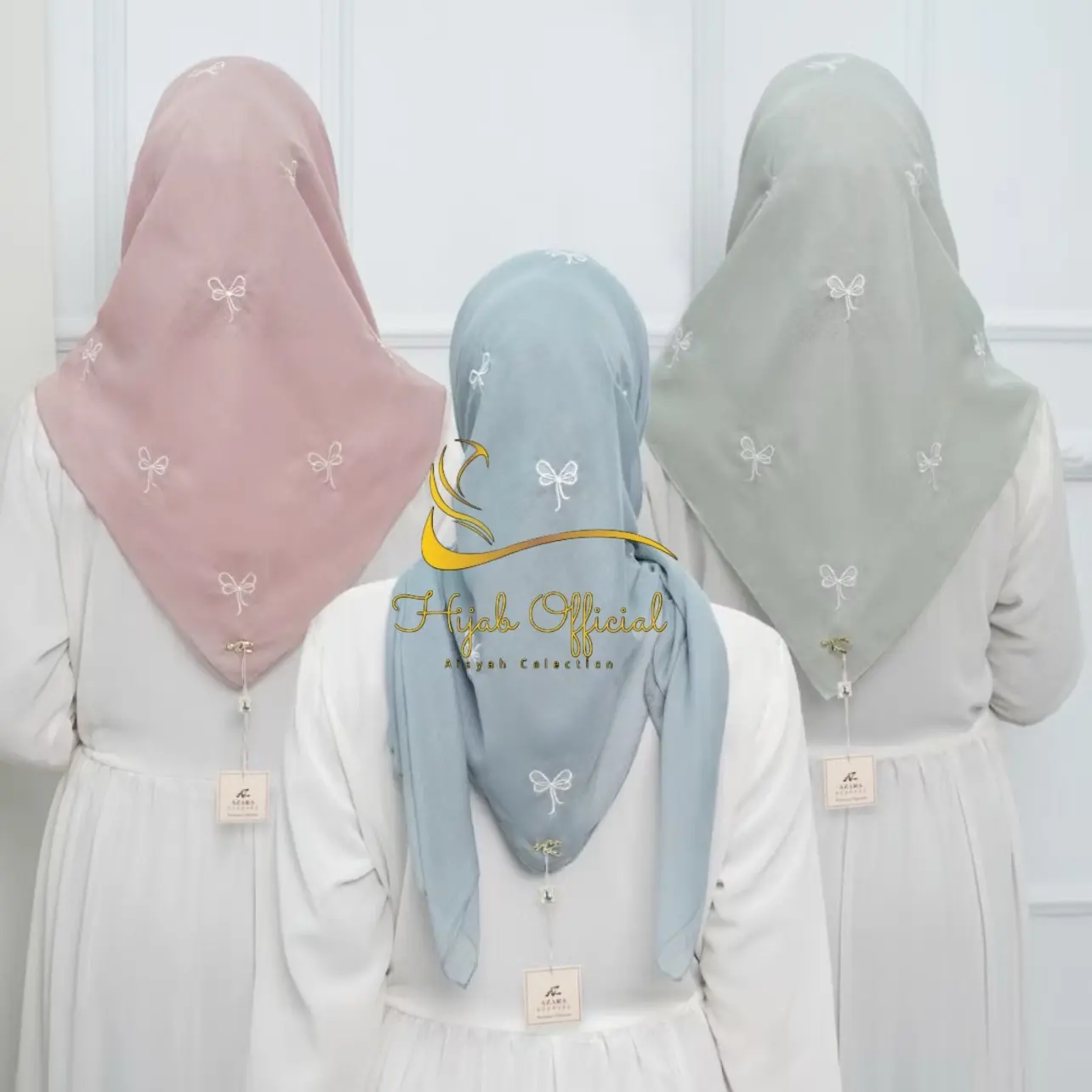 Hijab new colection pita kecil terbaru hijab model kekinian bisa cod