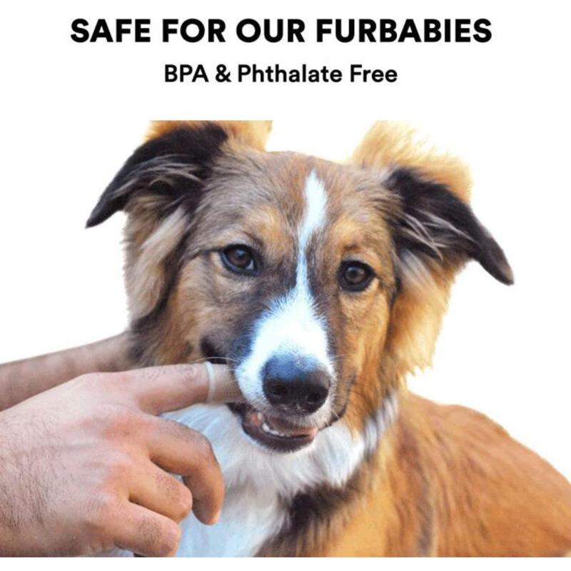 Product Introduction of Dog Super Soft Pet Finger Toothbrush Teeth Cleaning Bad Breath Care Nontoxic Silicone Tooth Brush Tool Dog Cat Cleaning Supplies 11