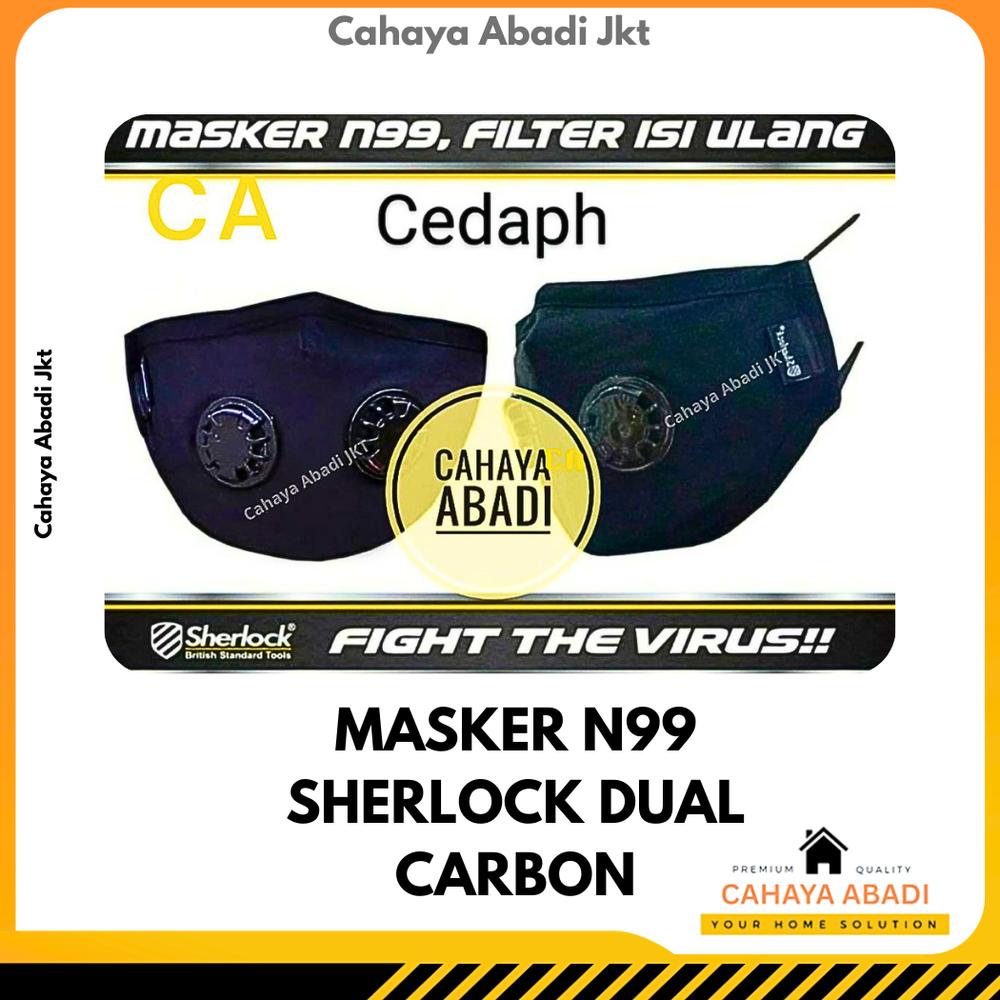 MASKER N99 SHERLOCK DUAL CARBON