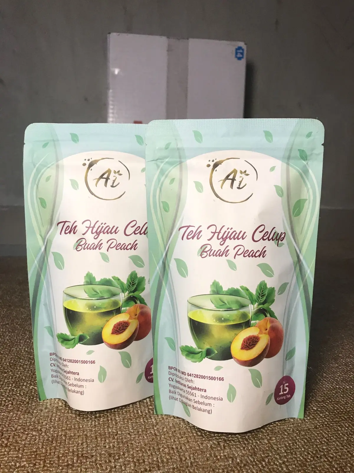 Teh Celup Rasa Buah Peach - Promo Terbatas