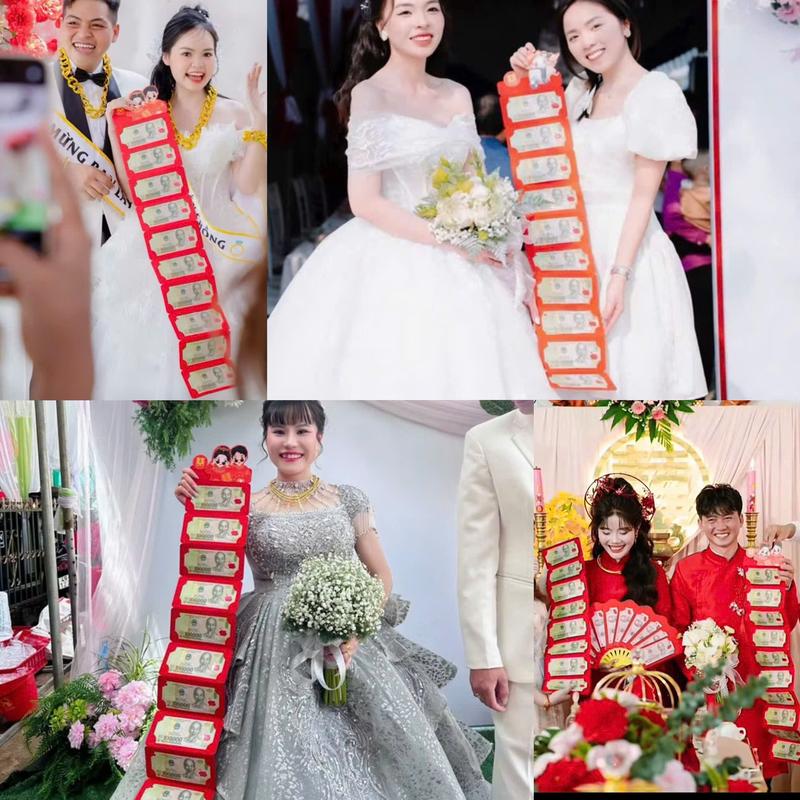 LÌ XÌ XẾP TẦNG NHIỀU NGĂN DÙNG ĐÁM CƯỚI HỎI TỎ TÌNH QUÀ TẶNG BẤT NGỜ