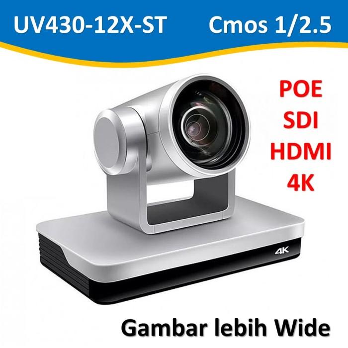 Gambar PTZ Camera Optic 12x SDI HDMI Video Conference UV430 4K dari Malangelektronik Kota Malang Tokopedia