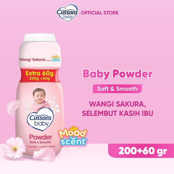 Gambar Cussons Baby Powder Soft & Smooth - Bedak Bayi 200gr + 60gr - Cussons Baby, Standar dari CussonsID Kota Administrasi Jakarta Barat Tokopedia