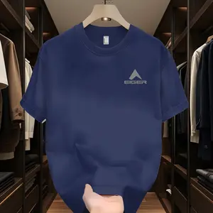 Berkat Store T shirt Kaos Distro Katun Lengan Pendek Egr 55 Samping Silver / Shirt Distro Premium Pria dan wanita Termurah / Baju Kaos Str Picture