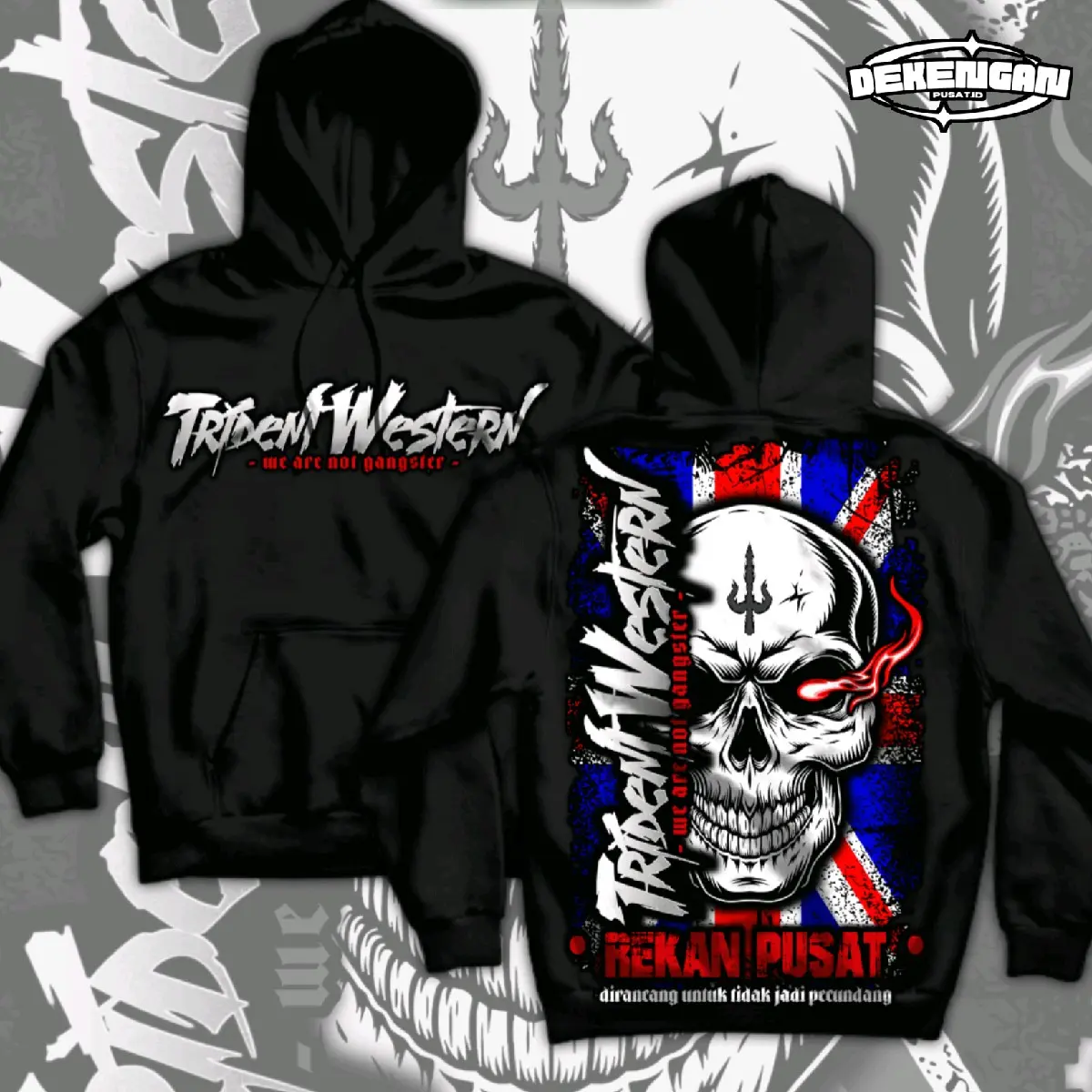 Hoodie Pagar Nusa Trident western