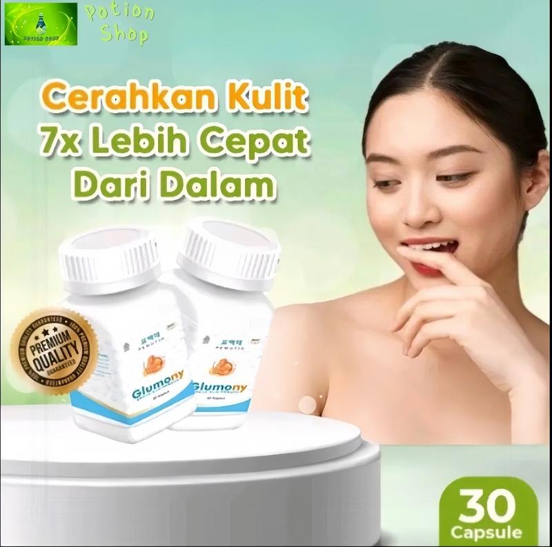 Product Introduction of BEST SELER (DR.GLUMONY NO 1 ) KAPSUL PEMUTIH/MENCERAHKAN KULIT WANITA PRIA PEMUTIH - Paket 1 Botol 1