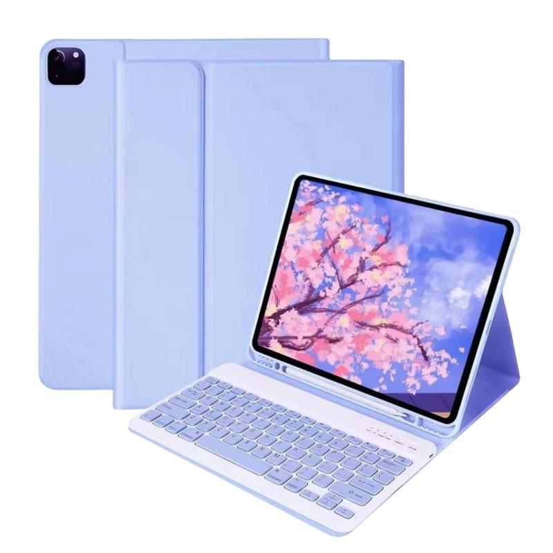 Ốp bàn phím từ tính bằng da PU cho iPad 11 , iPad 10 , iPad Air 6/7/8 , iPad P
