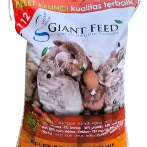 Pakan kelinci Giant Feed kemasan 1kg Makanan Kelinci Berkualitas Tinggi