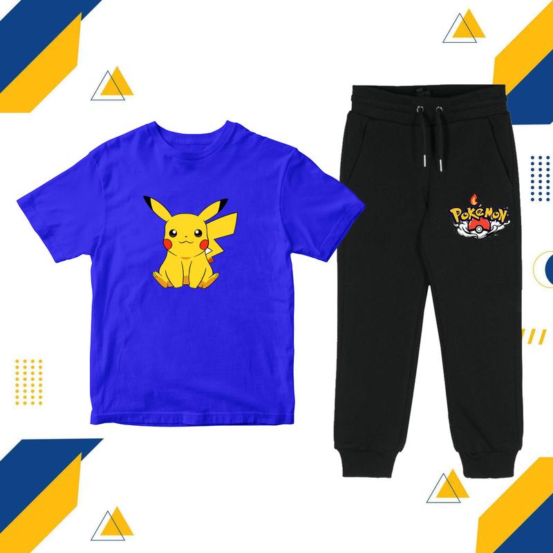 Product Introduction of Setelan Anak Dan Celana Pokemon Pikachu - Set Kaos Celana Pikachu Pokemon 37