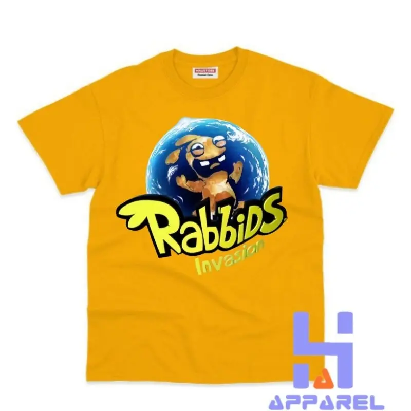 BAJU ANAK KAOS ANAK RABBIDS INVASION KARTUN COD 8