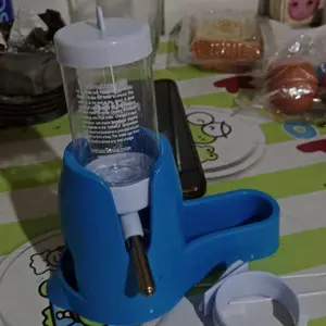 Tempat Makan Minum Hamster Bottle Stand Multifungsi Tempat Minum Dan Makan Hamster