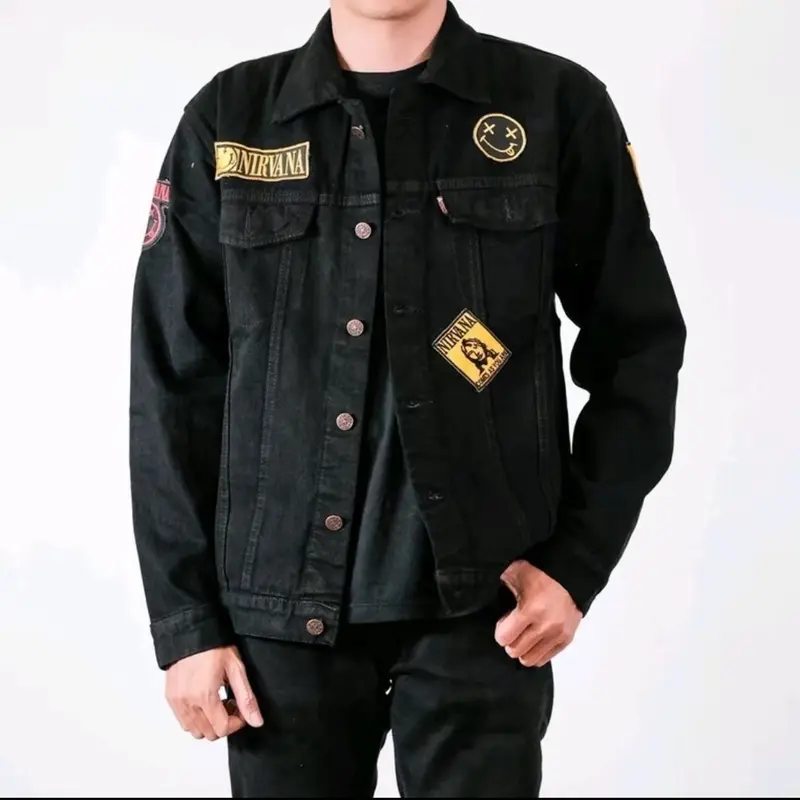 Denim jacket premium. Berbordir mewah !! 2