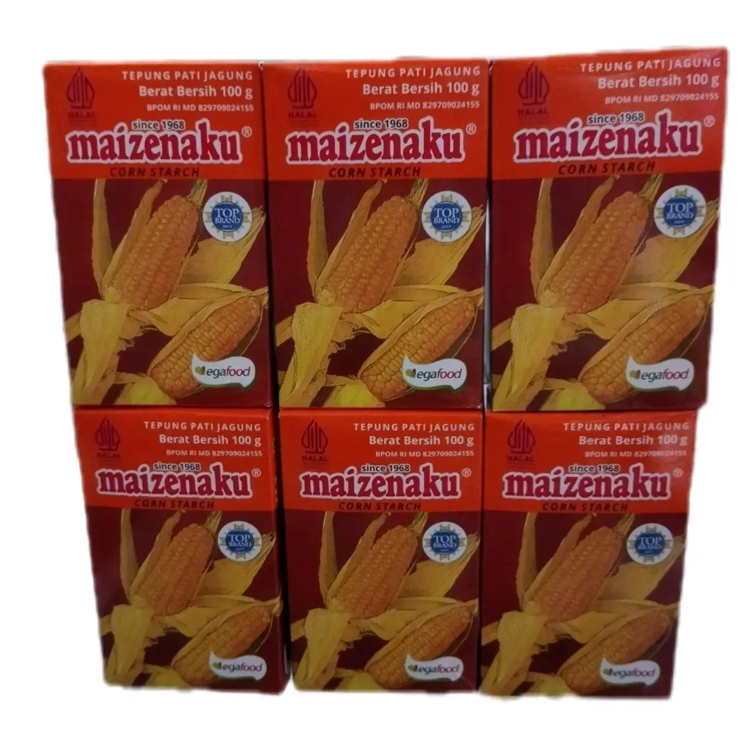 6 pak Tepung Maizena 100 Gram/ Maizenaku 100 Gram/ Corn Strach Bubuk - Food Baking Powder Pizza Bahan