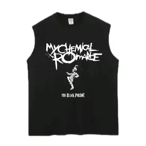 kaos singlet pria terbaru/atasan cowok dewasa tanktop MCR/my chemical romance