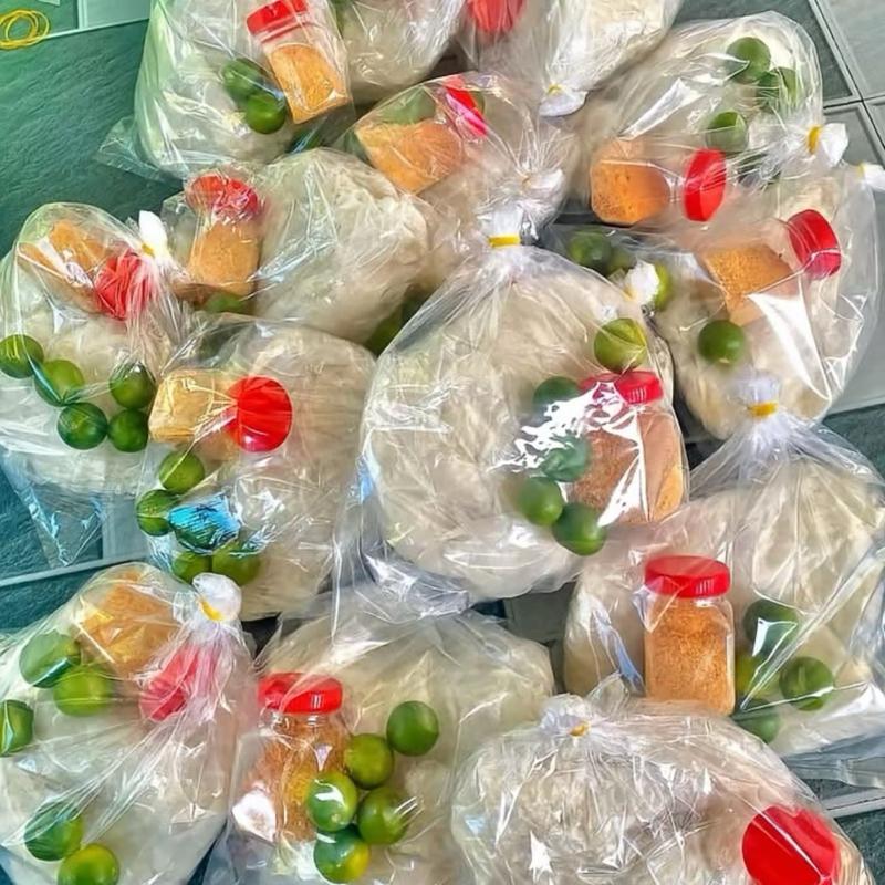 Combo Muối Sặc_Bánh Tráng Rìa Phơi Sương Tây Ninh Muối Nhuyễn Sặc Đặc biệt
