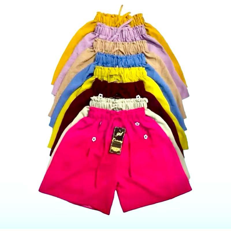 Product Introduction of HOTPANTS PENDEK ANAK BAHAN CRINKLE AIRFLOW TERMURAH STYLE KOREA SANTAI Celana Cantik Fashion 4