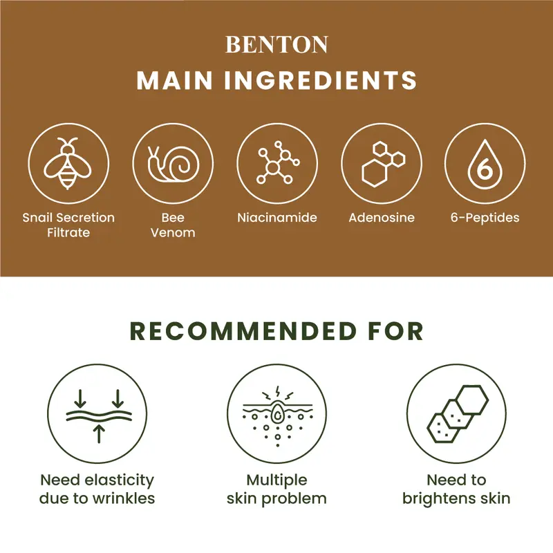 BENTON Snail Bee High Content Essence 100ml 2