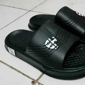 Sandal Selop Pria Polos Empuk Karet EVA Anti Slip tebal 3cm Shoes Sandal pria keren