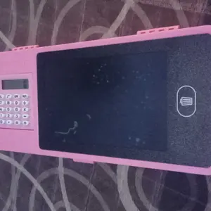 AB182 Drawing Box Kotak Pensil Dan Papan Coret Kreatif Anak Dengan Kalkulator Digital Pad Edukasi Tempat Pensil Gambar + Kalkulator