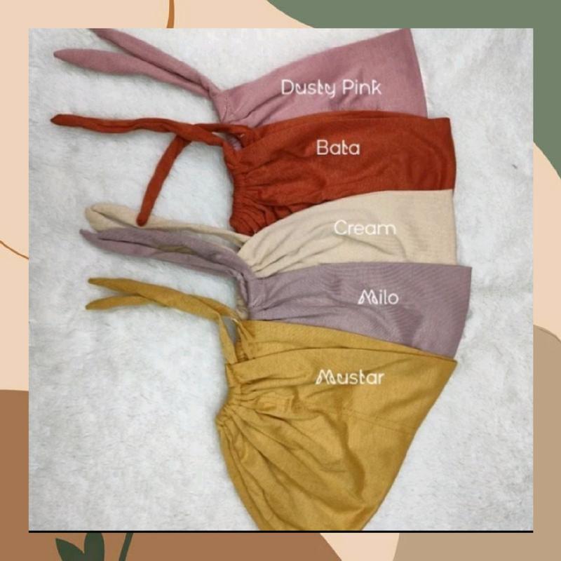 CIPUT KAOS TALI,CIPUT TALI, INNER BASIC POLOS Wanita Jilbab Instan 8