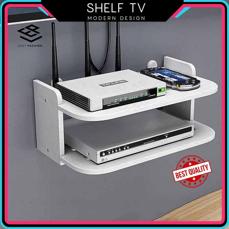 NEW STOCK PREMIUM PRODUNT ROUTER WIFI RACK MODEM HOLDER TV RACK ...