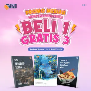 Promo Novel MERIAH Buy 1 Get 3 - Bumi Fiksi