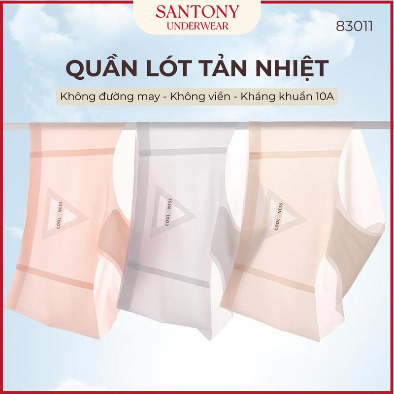 [Combo5, combo10] Quần lót tản nhiệt, công nghệ ép nhiệt, không đường may, kháng khuẩn 10A ngăn vi khuẩn, ngăn mùi. Siêu mỏng, mềm nhẹ, mát lạnh 83018, 83011