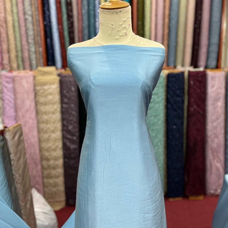 Bahan bridesmaid kain satin seragam by maxmara silk 7