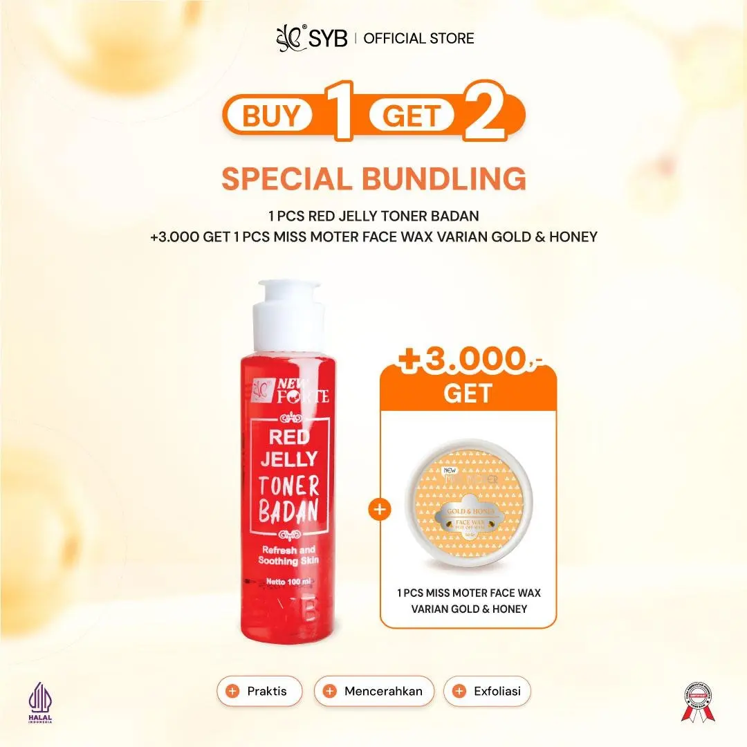 1pc RedJelly Toner 100ml+3K GET MOTER GOLD (FACE)