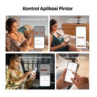 Gambar Anker eufy S1 Pro Pompa ASI Pintar Elektrik Handsfree dengan Terapi Hangat HeatFlow dan tas charger/ Handsfree Breast Pump Heating Function with charging case/Wireless Smart Breast Pump - T8D04 dari Anker Indonesia Kota Administrasi Jakarta Utara 5 Tokopedia