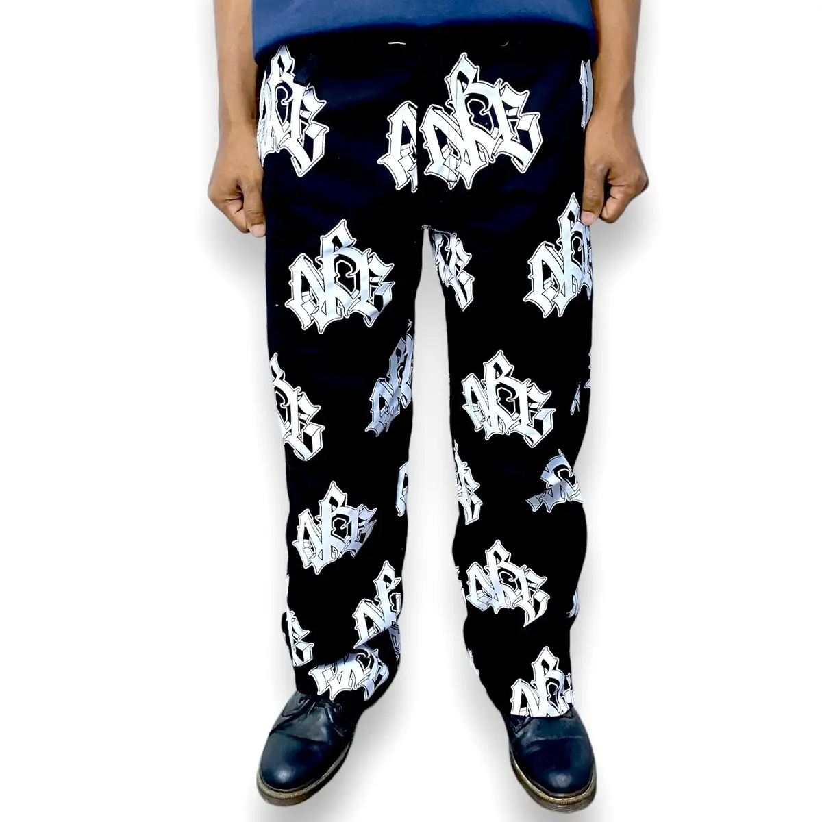 CELANA BAGGY CHINO PANJANG FULLFRINT SERIES NBC