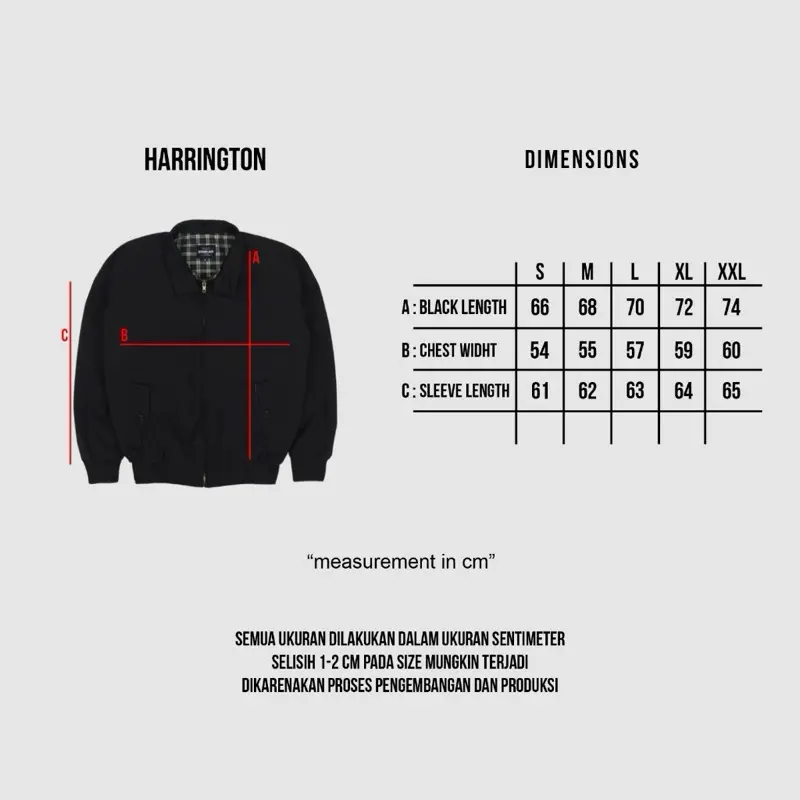 ATREUS Jaket Harrington Jaket Miller All Variant Bordir Parasut Pria Keren 8