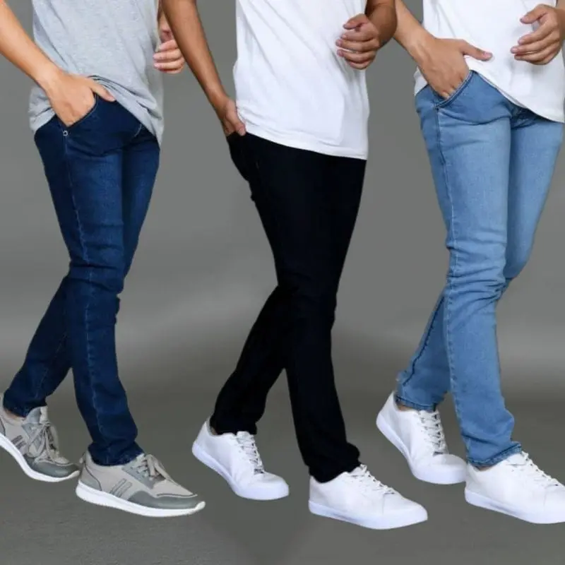 CELANA JEANS PRIA DEWASA BAHAN SLIMFIT BAHAN MELAR SOFT JEANS