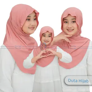 Hijab Instan Bergo Huma Jiso Inner Meleyot Remaja 6 - 12 Tahun Bahan Jersey Cooltech 4 In 1 Best Seller