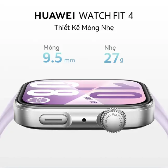 Đồng Hồ Thông Minh HUAWEI WATCH FIT 4 Chính hãng | Mỏng Nhẹ | Thể Thao & Sức Khỏe | Lên Đến 10 Ngày Sử Dụng| ECG* | BigBuy360 - bigbuy360.vn
