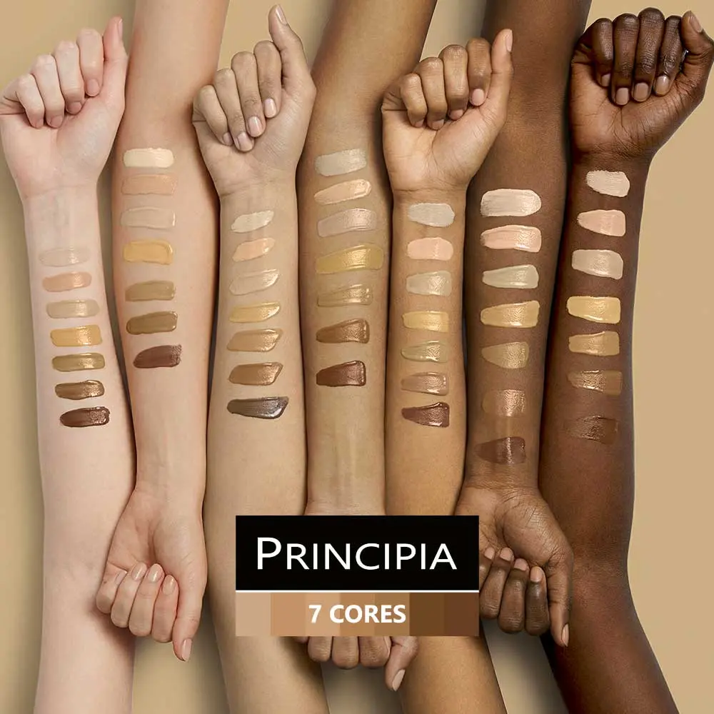 Imagem 3 de Protetor Solar Facial Principia Toque Seco Com Cor FPS 70 PS-05 | 30 ml